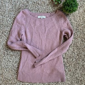 Blush Pink Loft Sweater